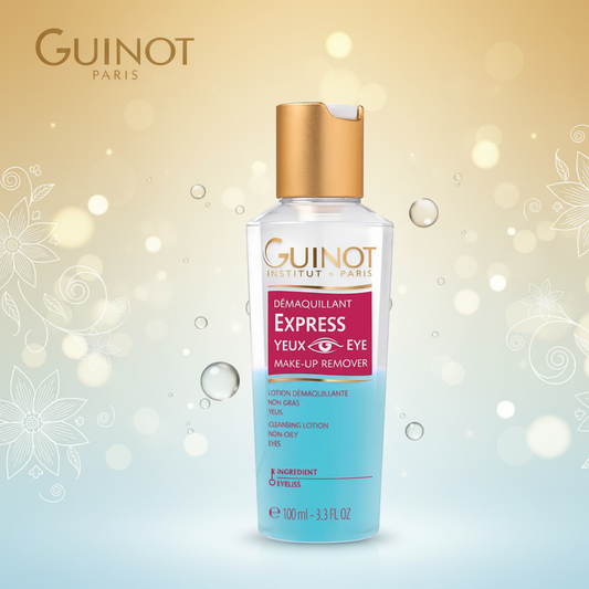 DÉMAQUILLANT EXPRESS YEUX 100ml - Guinot Clinique Esthétique Annie Bélanger