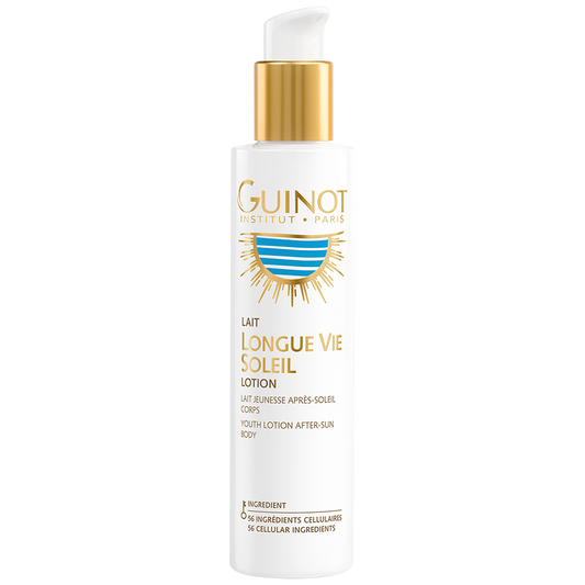 LAIT LONGUE VIE SOLEIL 150ml Clinique Esthétique Annie Bélanger