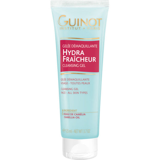 GELÉE DÉMAQUILLANTE HYDRA FRAICHEUR 125 ml -Guinot Clinique Esthétique Annie Bélanger