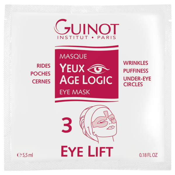 MASQUE YEUX AGE LOGIC 4 sachets - Guinot Clinique Esthétique Annie Bélanger