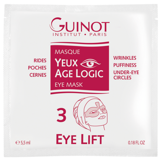 MASQUE YEUX AGE LOGIC 4 sachets - Guinot Clinique Esthétique Annie Bélanger