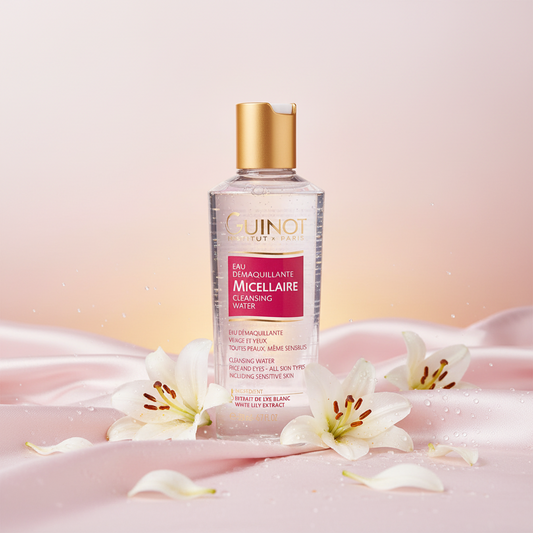 EAU DÉMAQUILLANTE MICELLAIRE  200ml - Guinot Clinique Esthétique Annie Bélanger
