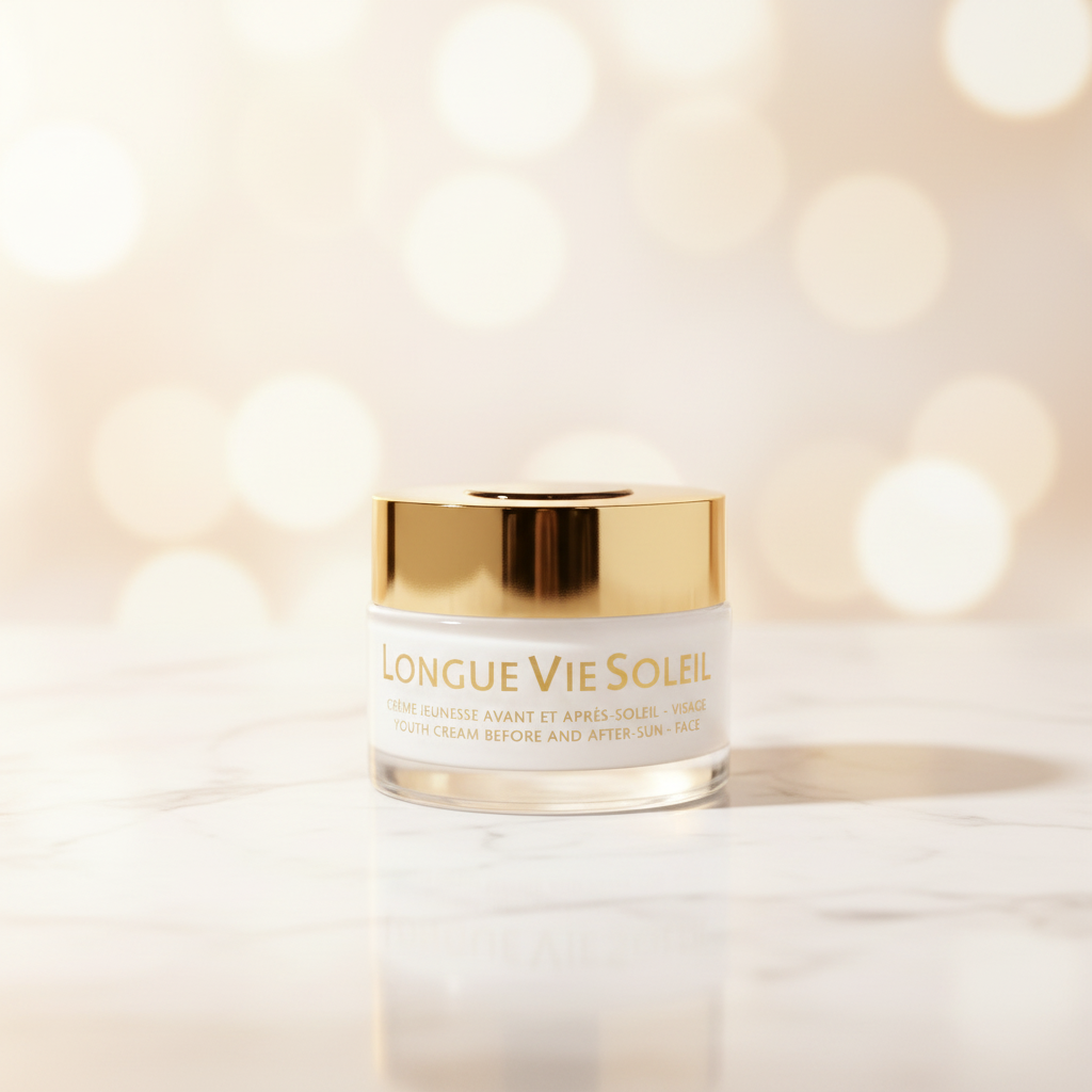 CRÈME LONGUE VIE SOLEIL-VISAGE  50ml Clinique Esthétique Annie Bélanger