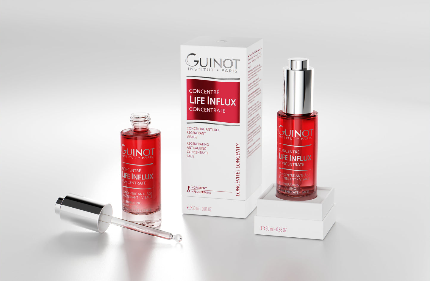 CONCENTRÉ LIFE INFLUX 30ml Guinot Clinique Esthétique Annie Bélanger