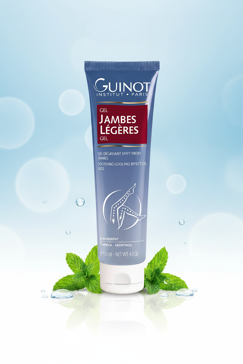GEL JAMBES LÉGÈRES  150ml - Guinot Clinique Esthétique Annie Bélanger