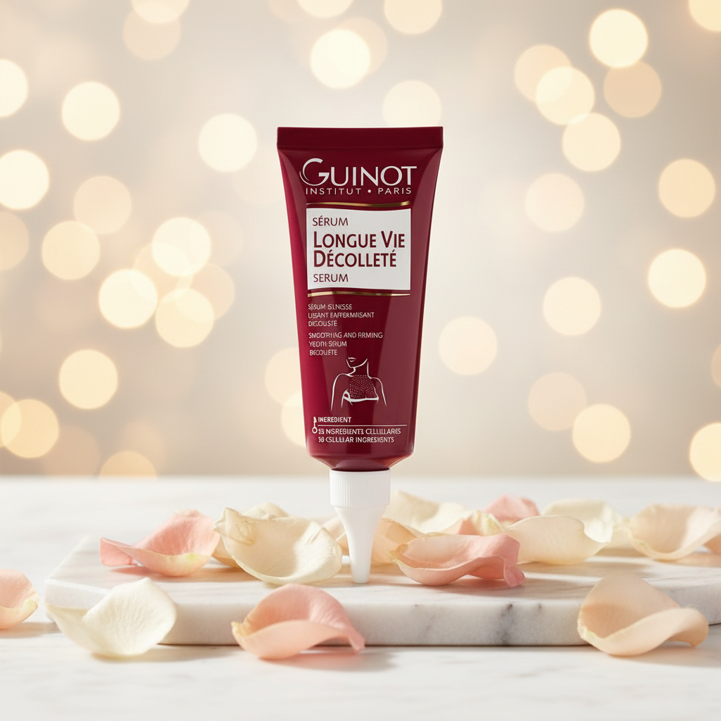 SÉRUM LONGUE VIE DÉCOLLETÉ  50ml - Guinot Clinique Esthétique Annie Bélanger