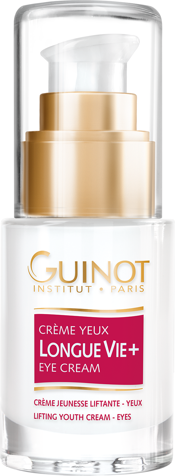 CRÈME LONGUE VIE -YEUX +  15 ml -Guinot Clinique Esthétique Annie Bélanger