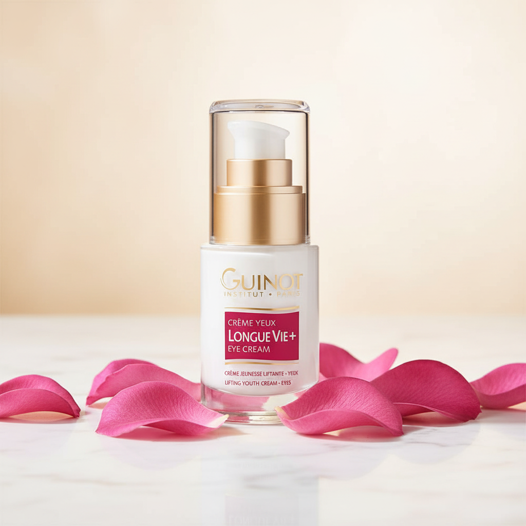CRÈME LONGUE VIE -YEUX +  15 ml -Guinot Clinique Esthétique Annie Bélanger