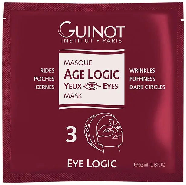 MASQUE YEUX AGE LOGIC  4 sachets Clinique Esthétique Annie Bélanger