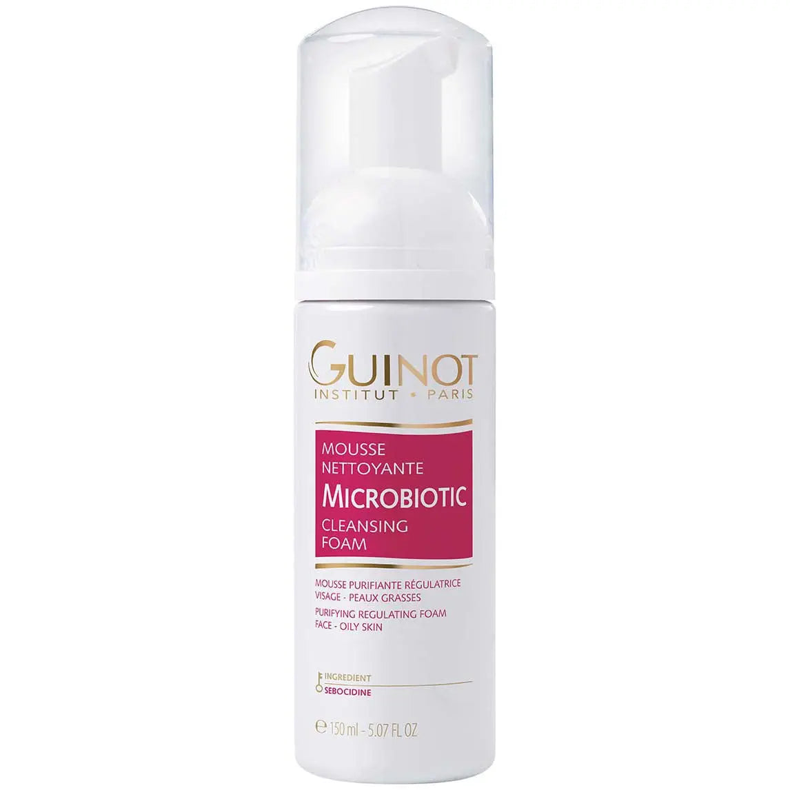 MOUSSE NETTOYANTE MICROBIOTIQUE  Peaux grasses  150ml Clinique Esthétique Annie Bélanger