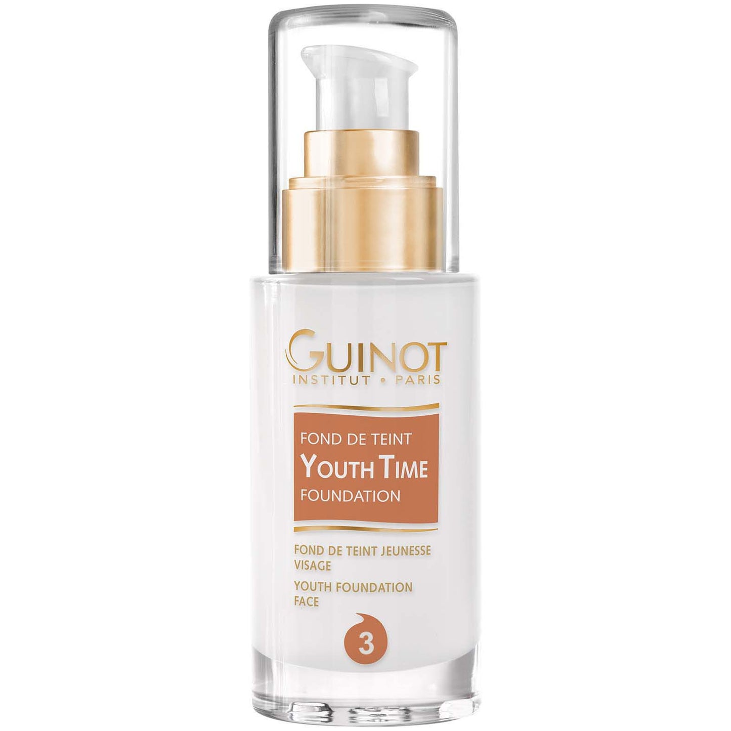FOND DE TEINT YOUTH TIME 30ml  #3 - Guinot Clinique Esthétique Annie Bélanger
